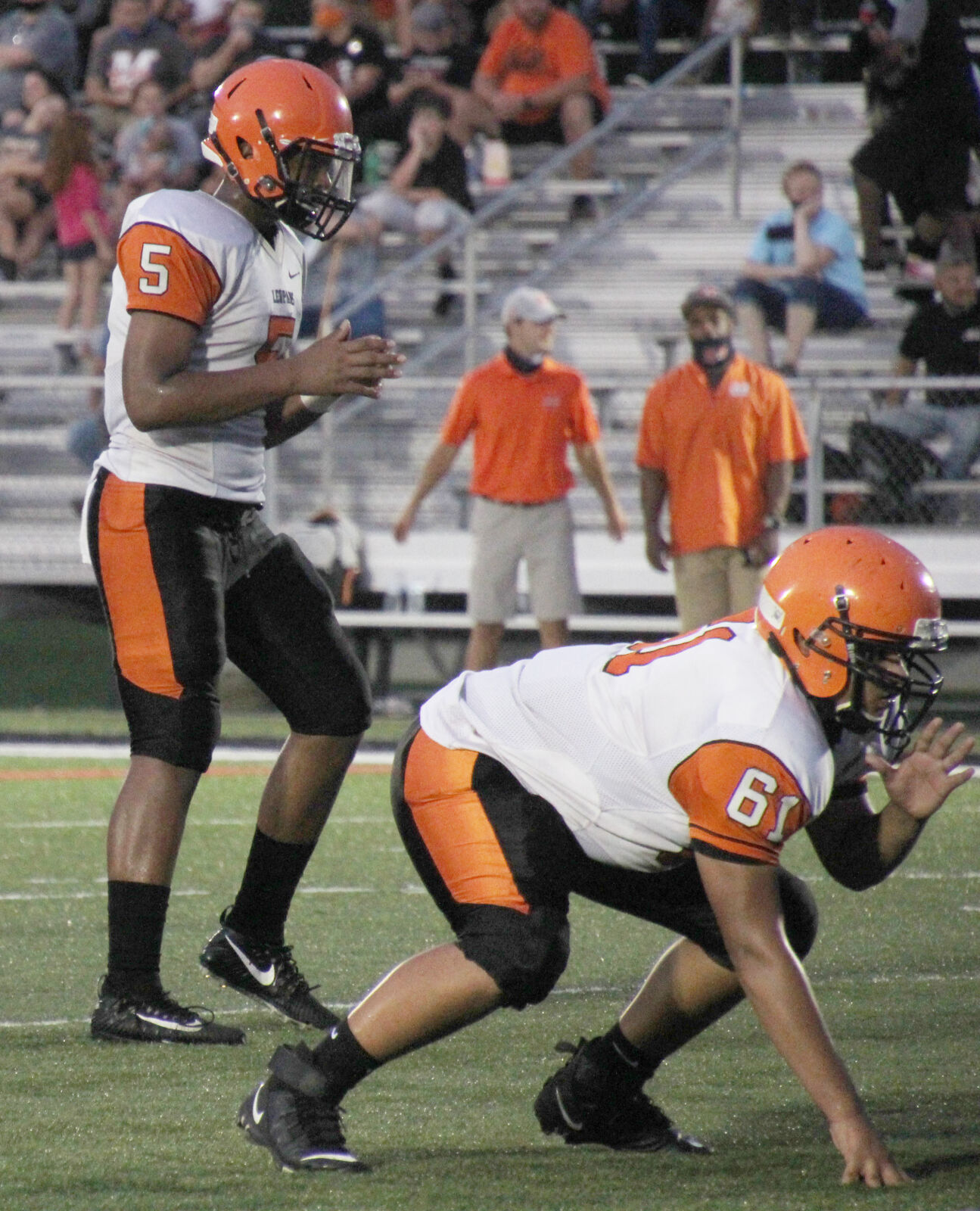 Malvern Jr. quarterback Kealen Juniel